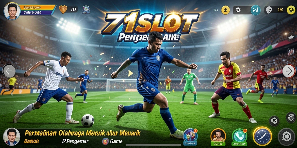 Screenshot gameplay <strong>171SLOT</strong> menampilkan aksi seru dan kompetisi olahraga.