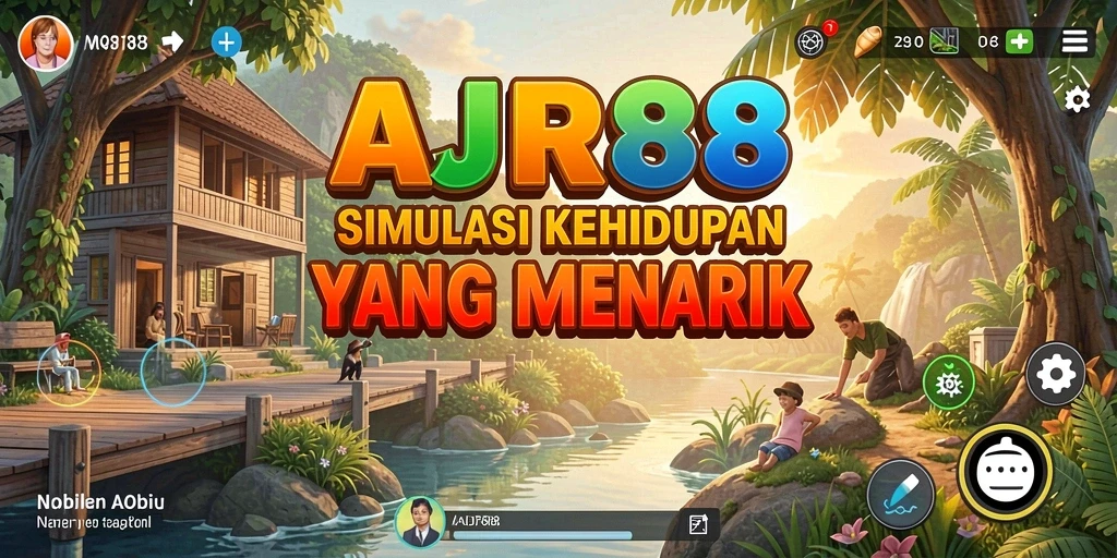 Tangkapan layar gameplay AJR88 yang penuh warna dan interaktif.
