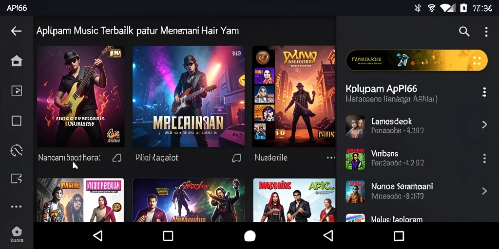Tampilan interaktif dari <strong>API66</strong> yang memanjakan telinga para pecinta musik.