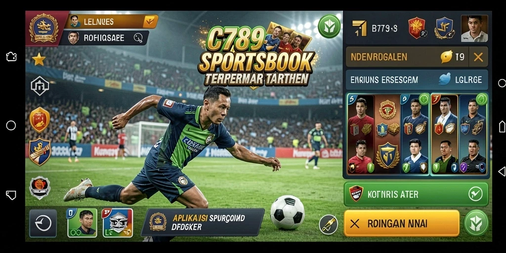 Tampilan gameplay C789 yang menarik untuk taruhan olahraga.