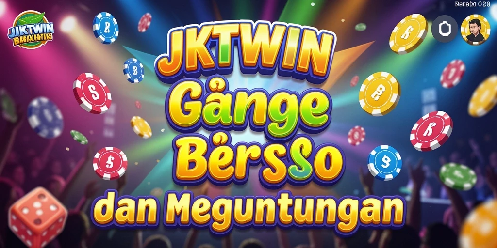 Tampilan gameplay seru dari JKTWIN dengan kartu Bingo warna-warni.