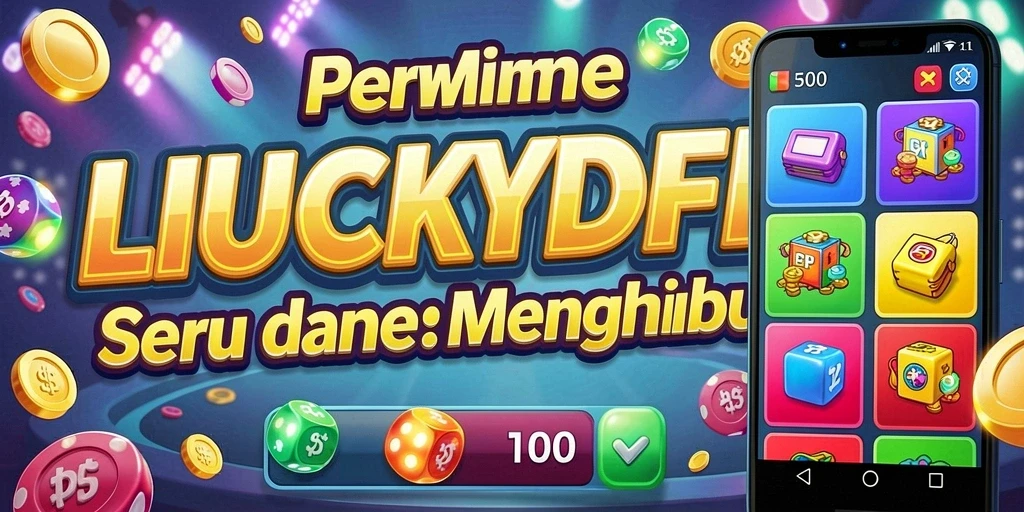 Tampilan permainan Bingo yang seru dan interaktif di LUCKYDF.