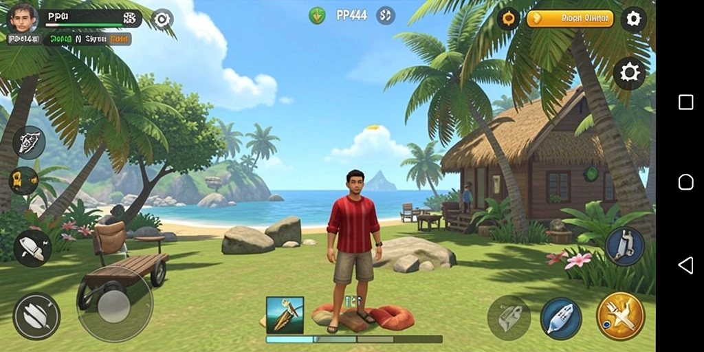 Tampilan gameplay PP444 yang seru dan mengasyikkan di setiap level.