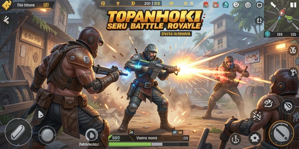 Gameplay seru dan menegangkan dalam TOPANHOKI.
